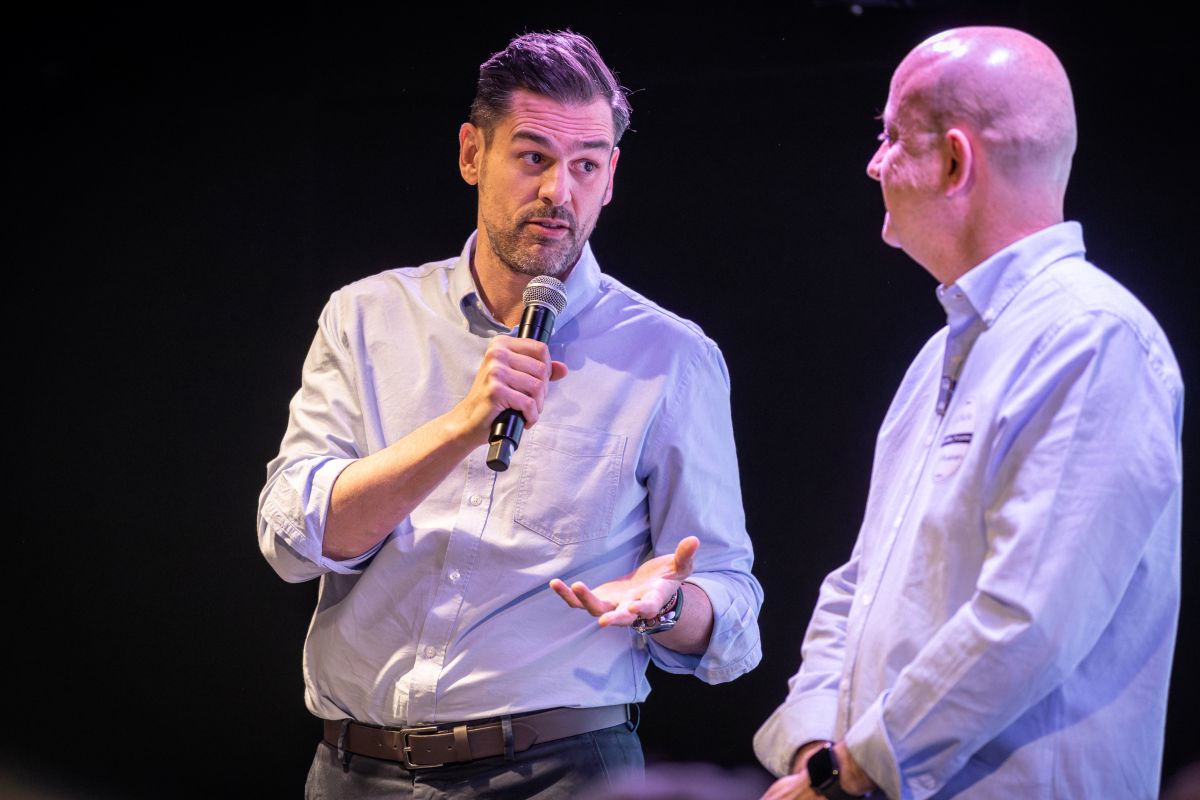 Toni Gasa y Alejandro Vesga en Lxs 100 de 2026
