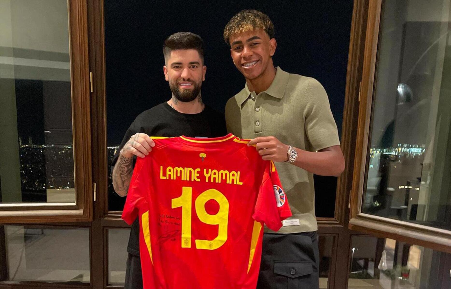 La Roja y Yamal