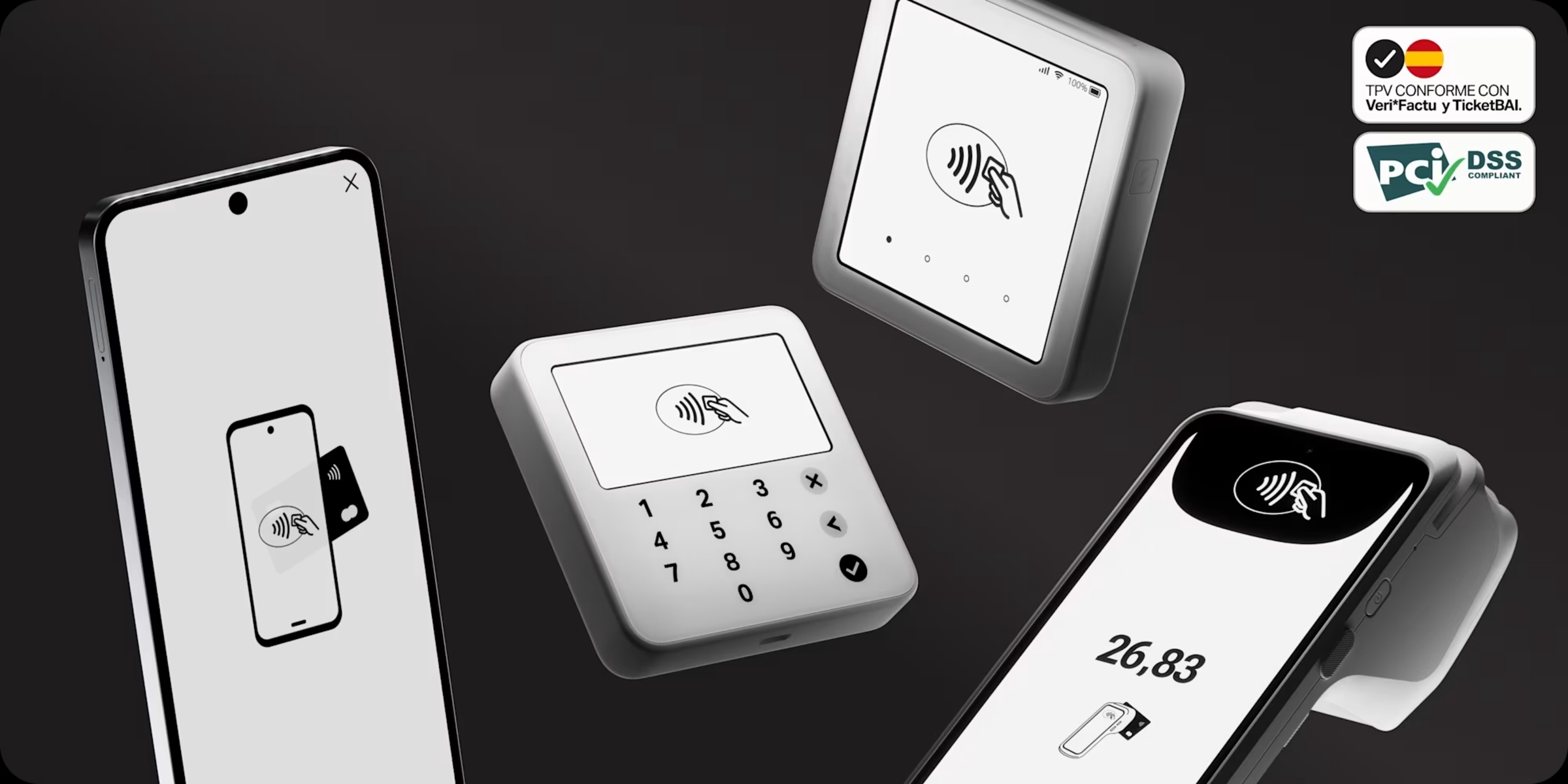 Datáfonos móviles para cobrar en cualquier sitio