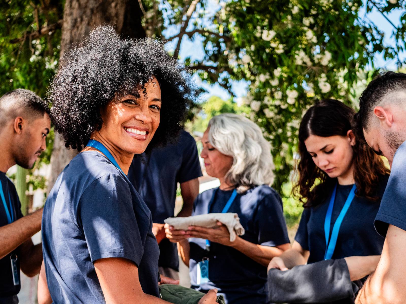 Foto: iStock. Voluntariado sector social