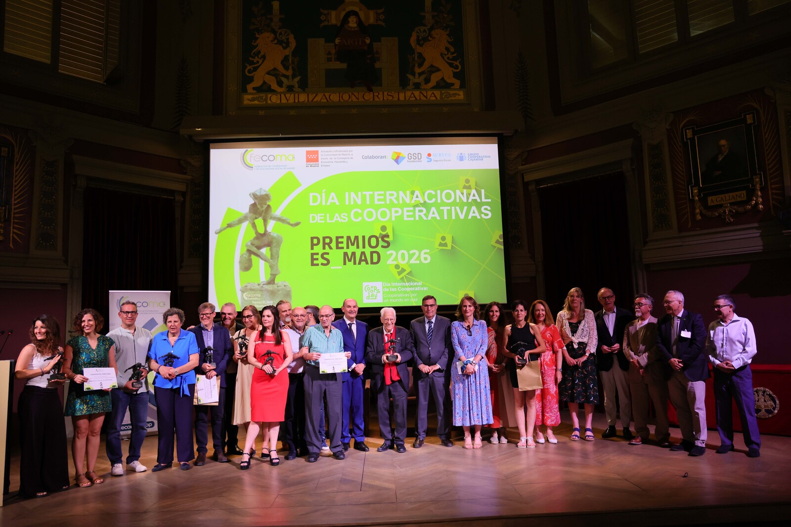 Aquí están los ganadores de los Premios ES_MAD 2026