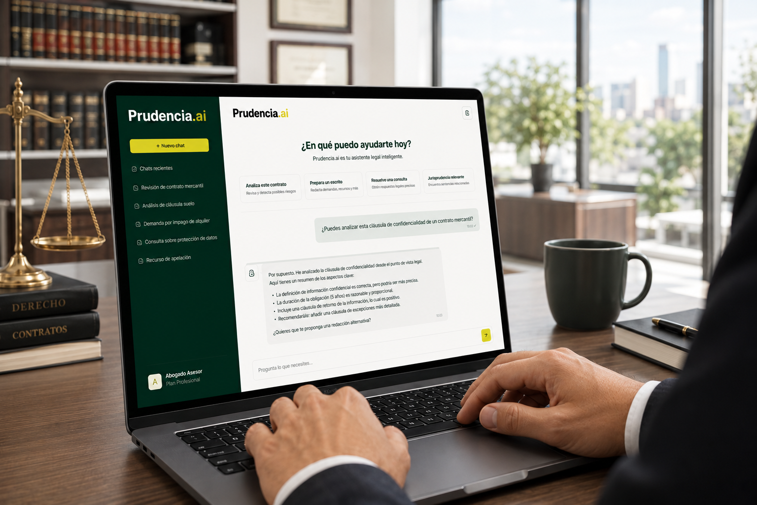 Prudencia.ai presenta un ranking de las 5 mejores IA para abogados de España en 2026