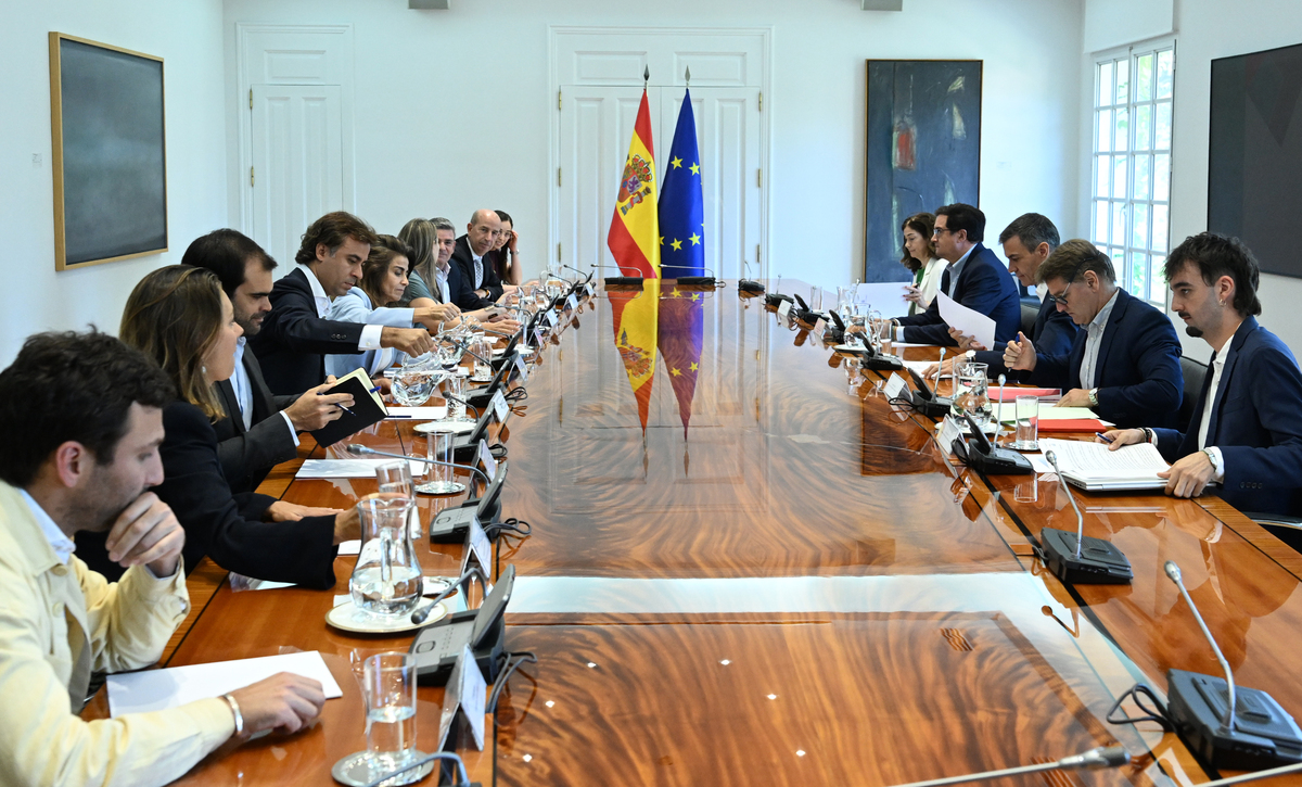 Reunión en La Moncloa con algunas scaleups de EsTech