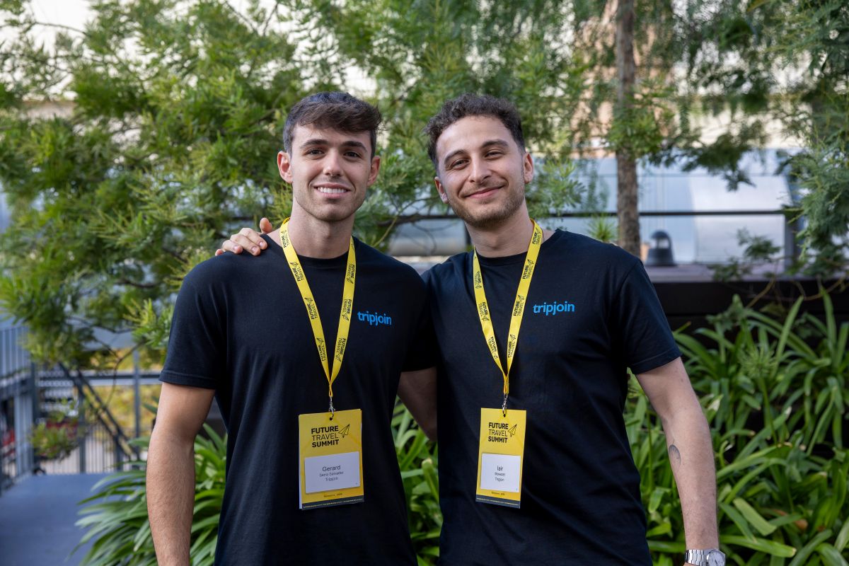 Gerard Serra e Iair Mowszet, fundadores de Tripjoin.