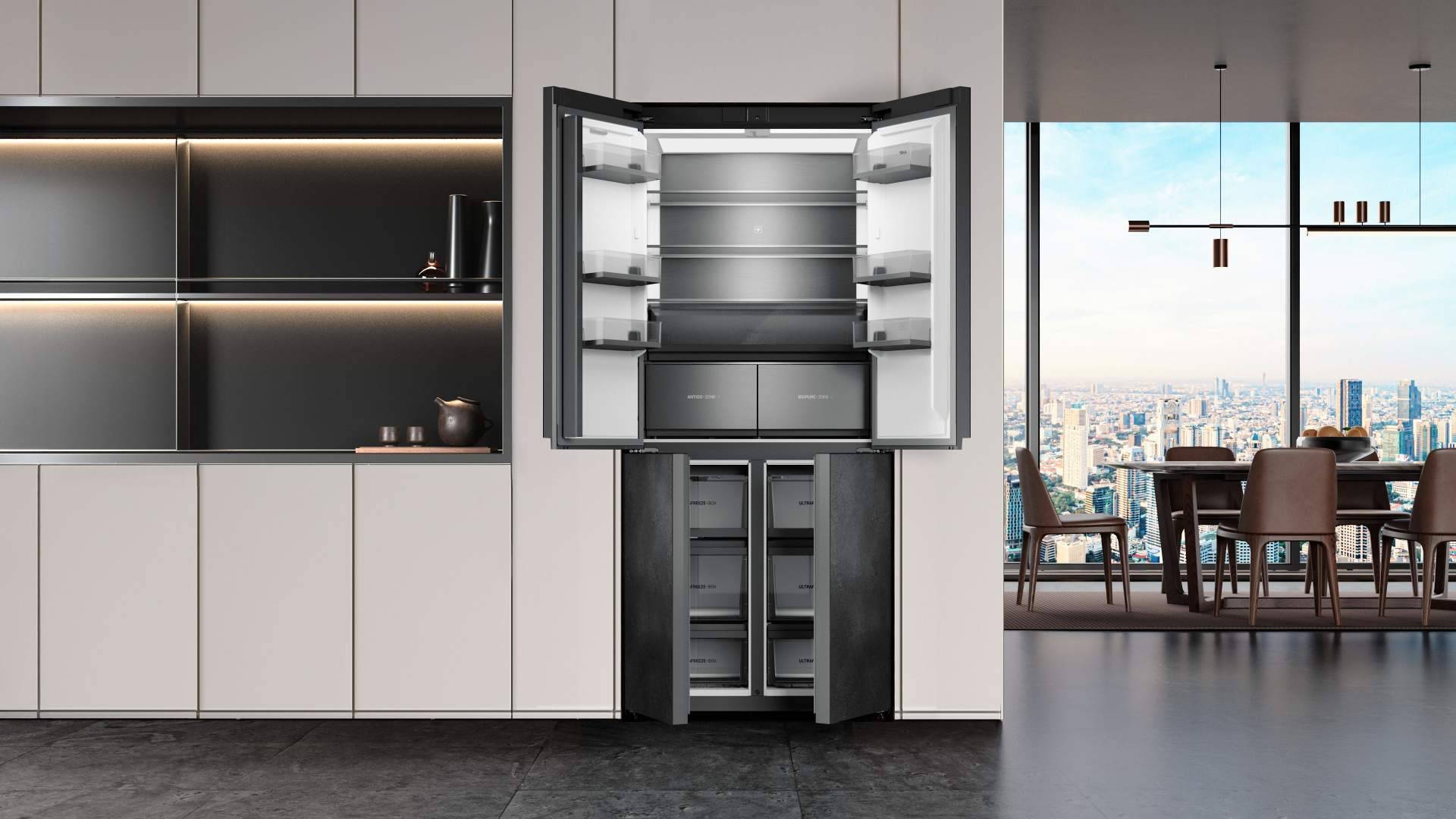 Teka gana capacidad interior en sus frigoríficos In-Line sin tocar el hueco de la cocina