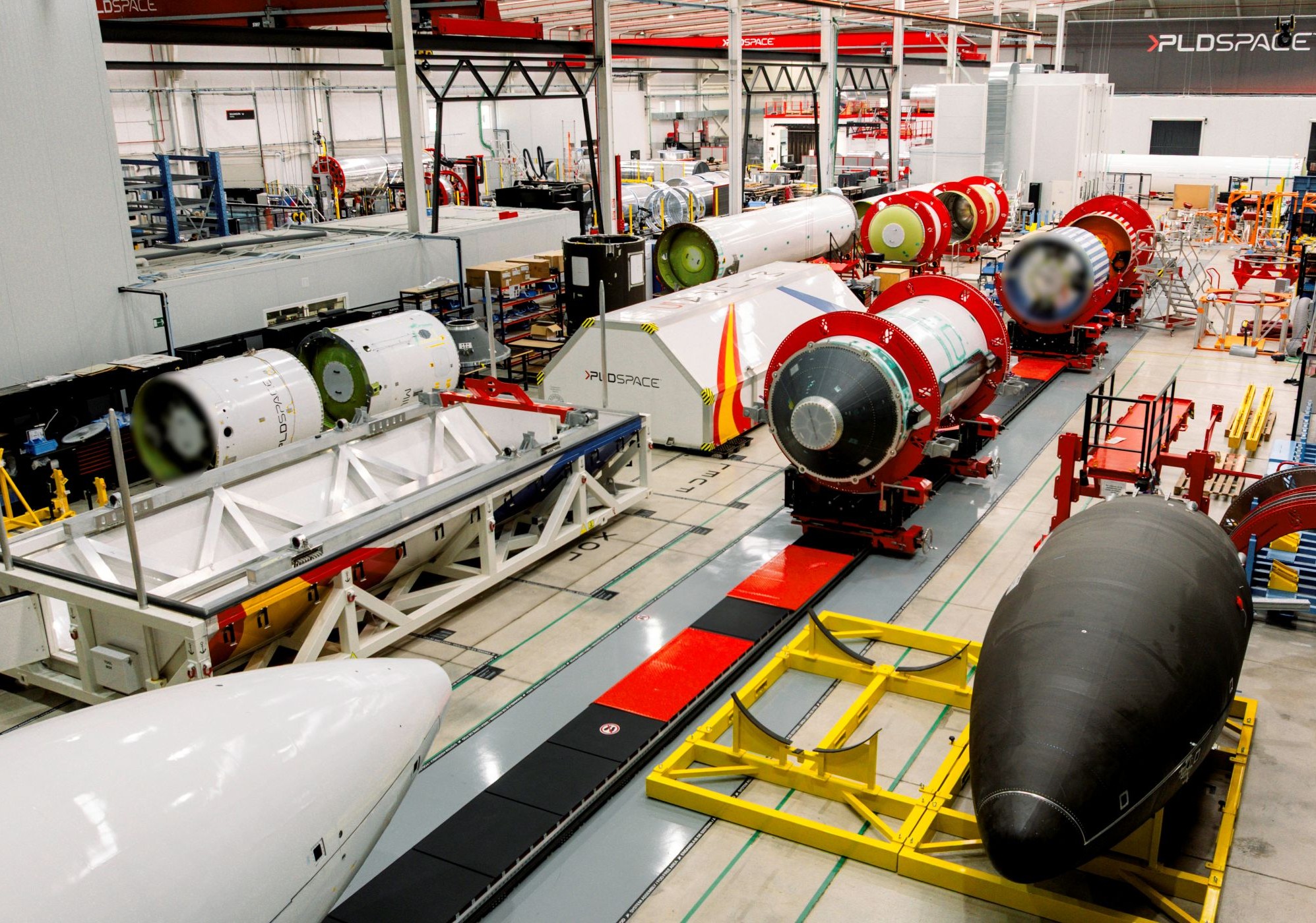 Factoría de PLD Space, donde desarrolla el lanzador MIURA 5