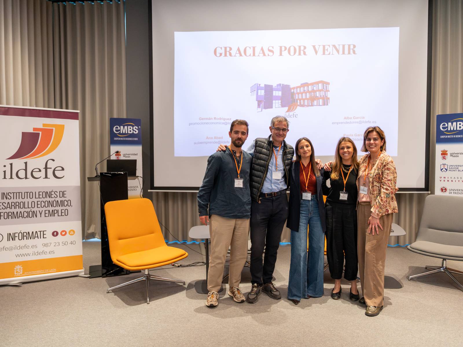 ILDEFE, Algunos participantes en Conecta (mayo de 2026). Foto: Bárbara Garrote.