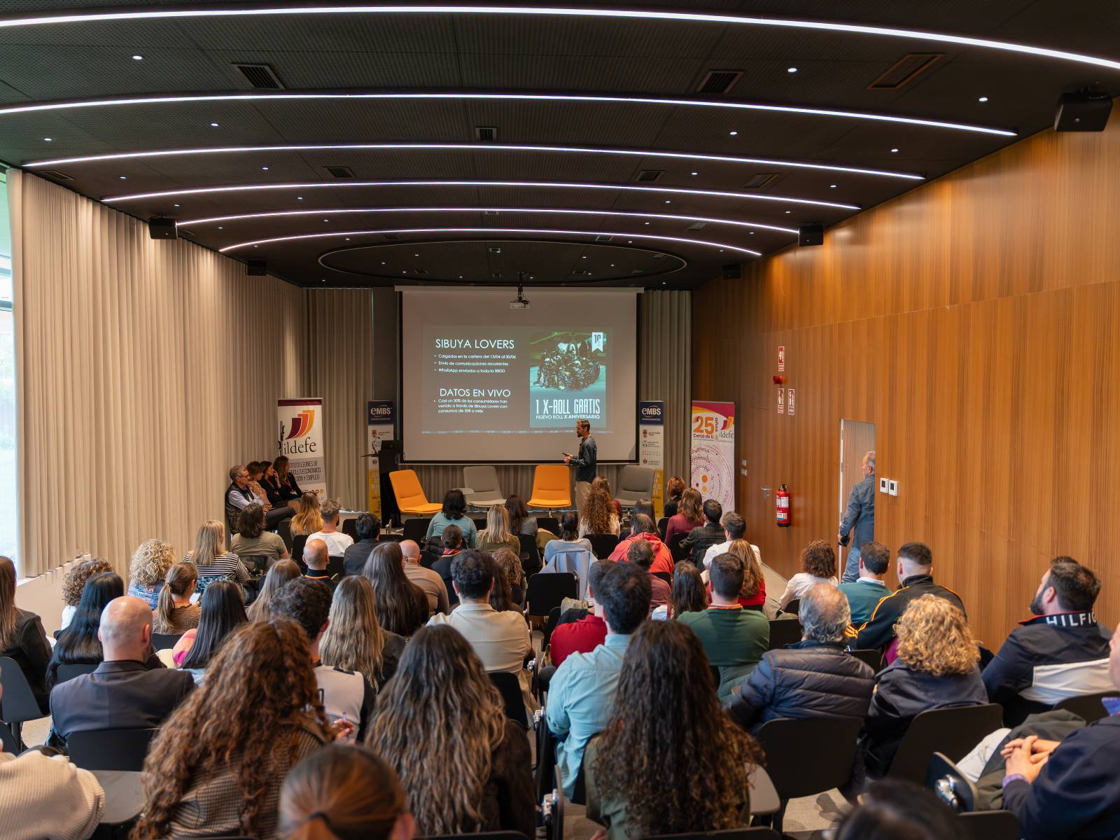 ILDEFE, Encuentros Conecta, EN CEBT. Foto: Bárbara Garrote.