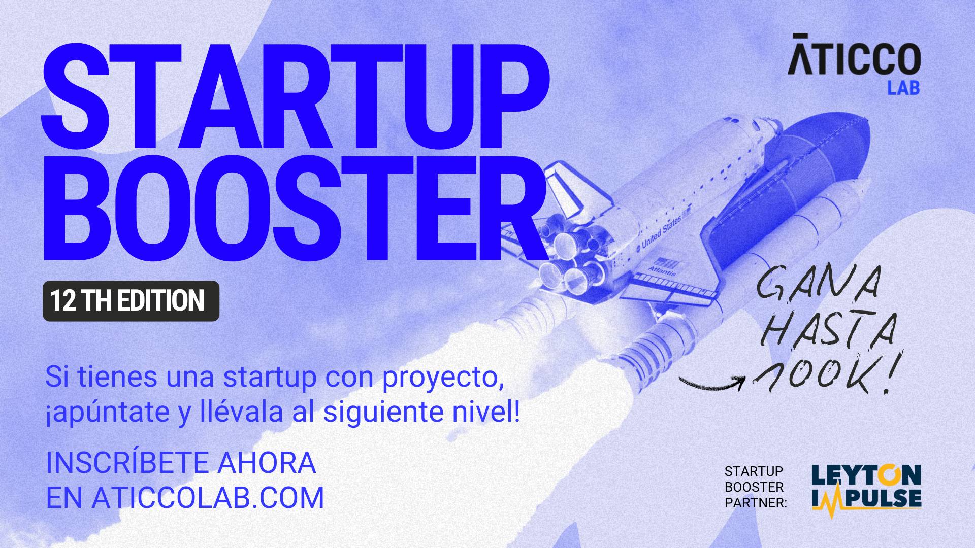 Aticco Lab abre la convocatoria para la 12ª edición de Startup Booster