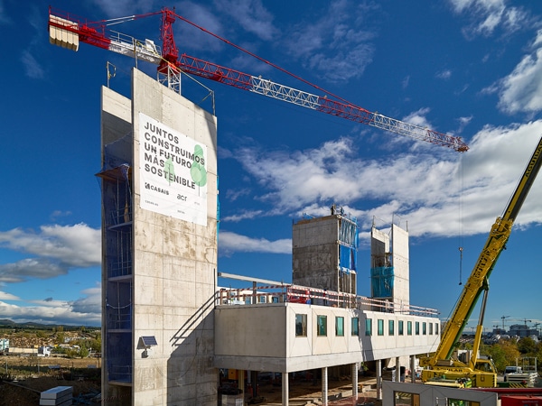 Hotel levantado en 14 días en Tres Cantos (Madrid) por ACR y Casais