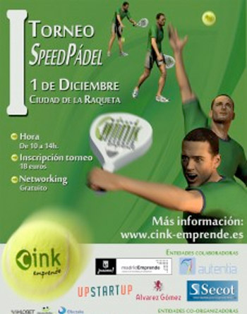 I Torneo de Speed Pádel Cink Emprende