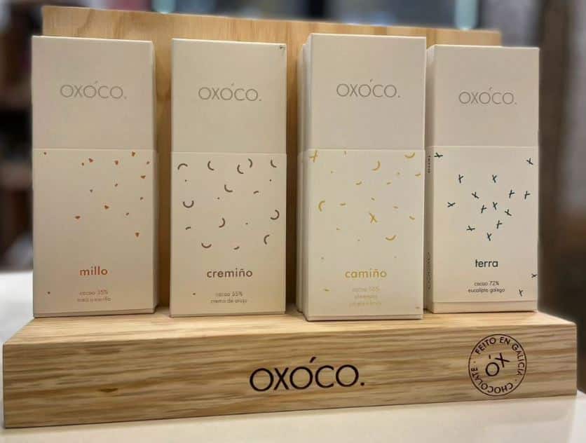 Oxóco, chocolate con aroma y sabor a Galicia
