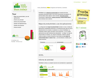 Un software que mide la productividad en el trabajo